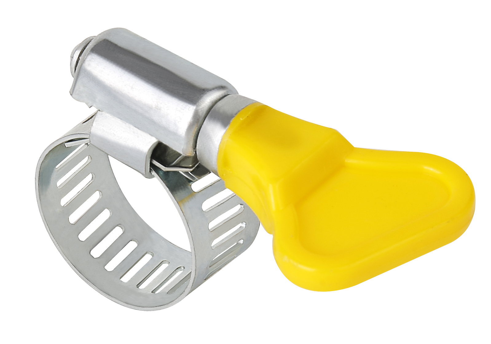 China Stainless Steel Clamps With Thumb Screw Perforated Band