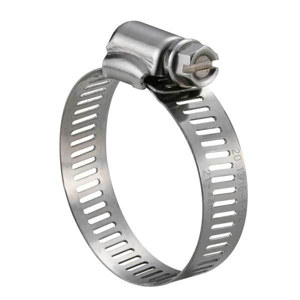 SS300 Stainless Steel Worm Drive Hose Clamps 9/16”